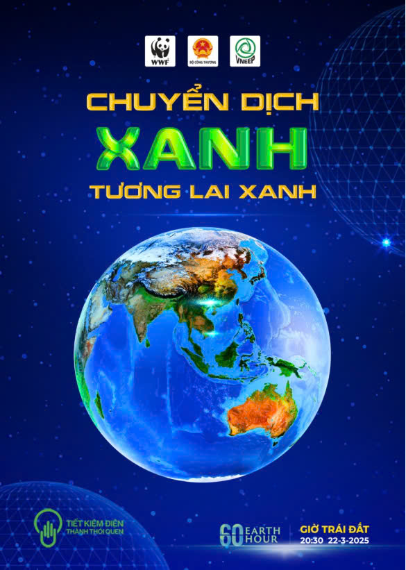 Hưởng ứng chiến dịch Giờ Trái đất 2025