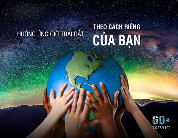Giờ Trái Đất - Thông điệp hành tinh xanh
