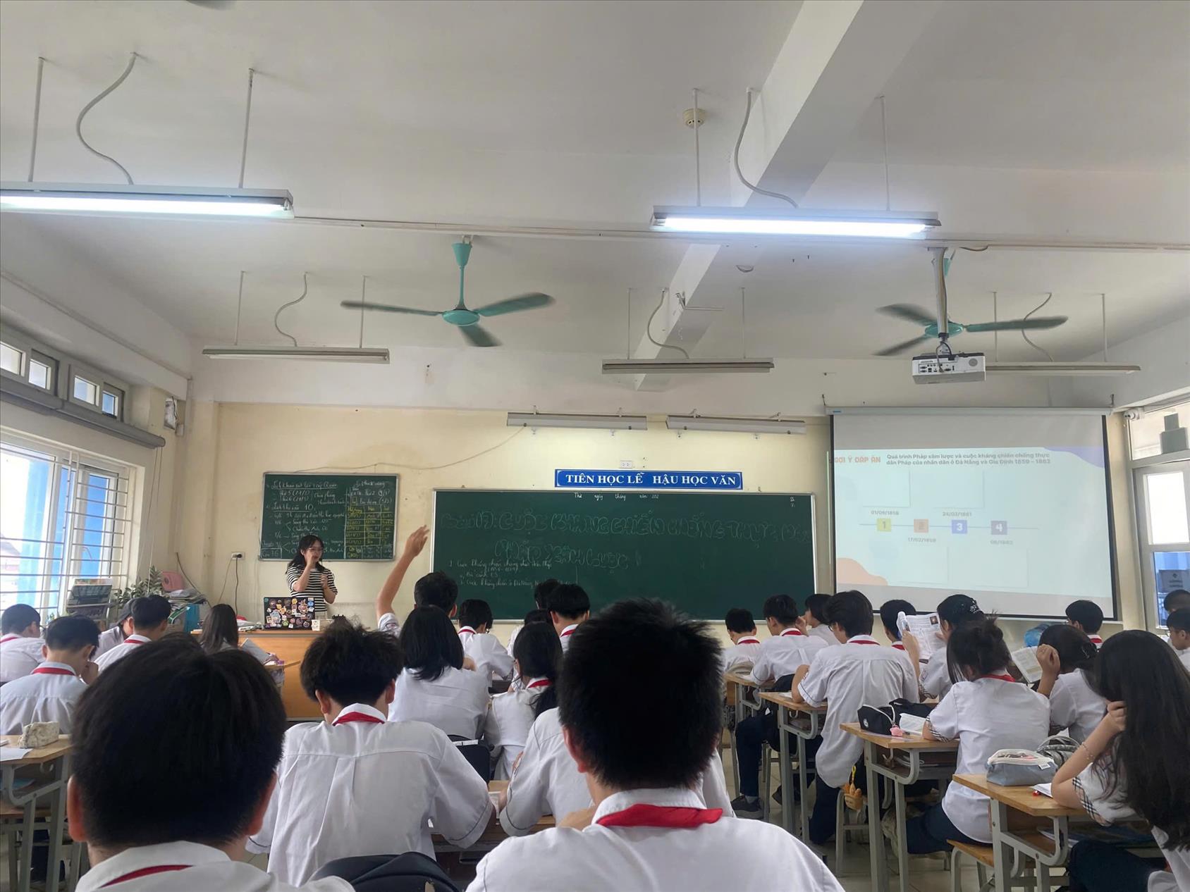 Tiết dạy chuyên đề môn Lịch Sử tại lớp 8A2: Khơi dạy niềm tự hào dân tộc qua bài học về cuộc kháng chiến chống thực dân Pháp của nhân dân Việt Nam (1858-1884)