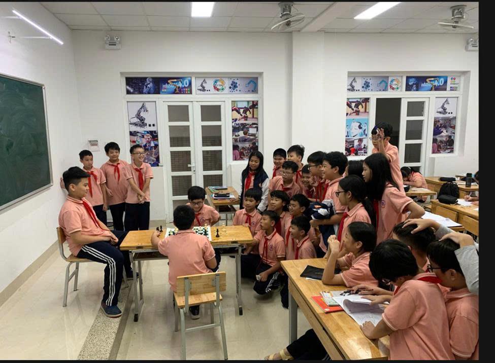 Vui cùng hội quán cờ vua 6A11