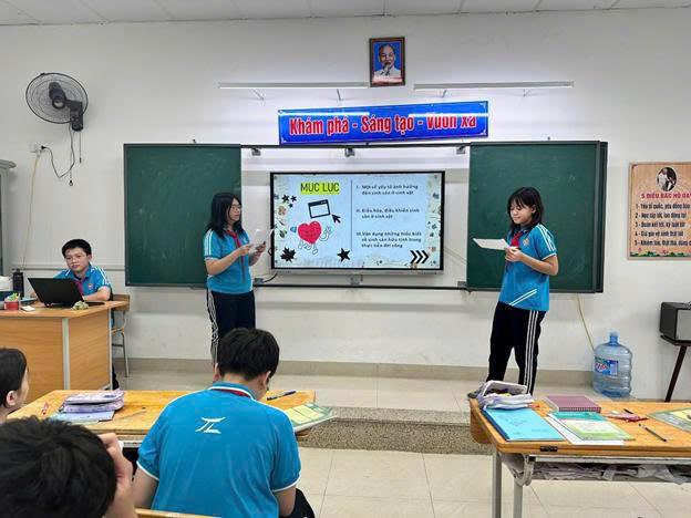 THCS Thăng Long: Nơi mỗi tiết học là một cuộc du hành hạnh phúc