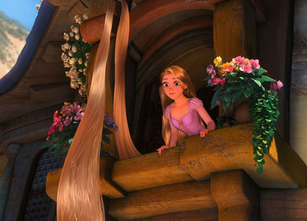 Câu chuyện về công chúa tóc mây Rapunzel