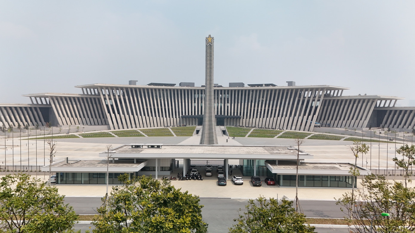 Bảo tàng LSQS Việt Nam được xây dựng mới trên diện tích hơn 386 nghìn m2.