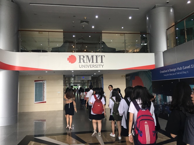 Trải nghiệm tham quan và định hướng học tập tại Đại học RMIT Việt Nam