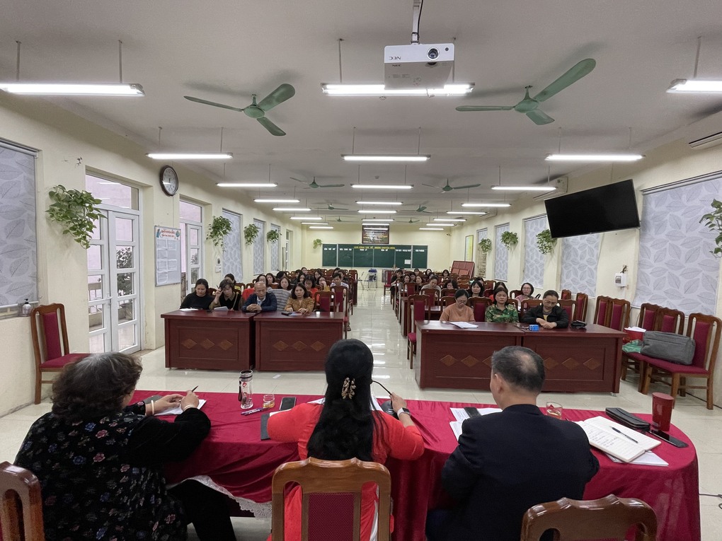 Họp Ban đại diện CMHS khối lớp 9