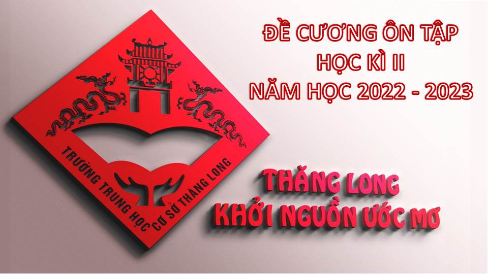 Đề cương ôn tập học kì II khối 9