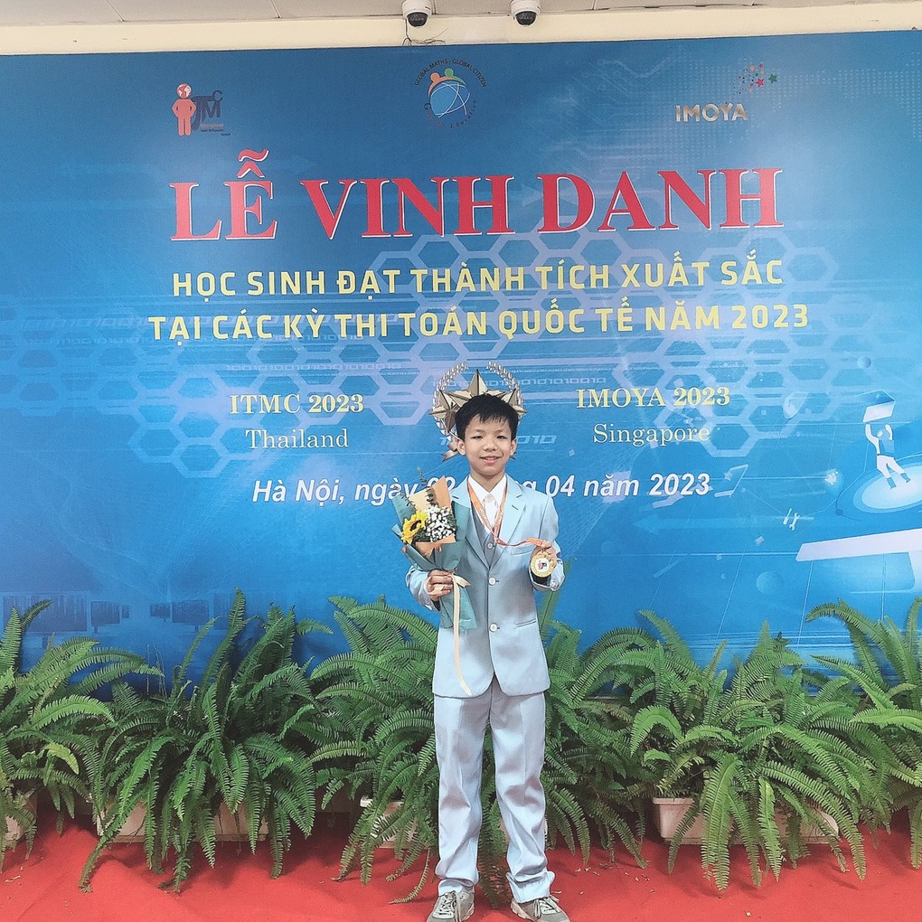 Phạm Trí Anh- tài năng đam mê Toán Quốc tế