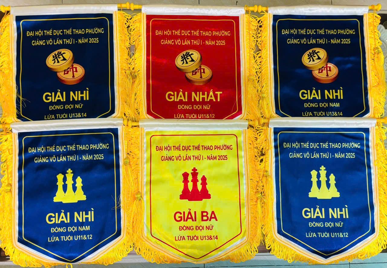 Trường THCS Thăng Long tỏa sáng tại lễ khai mạc Đại hội TDTT phường Giảng Võ năm 2025