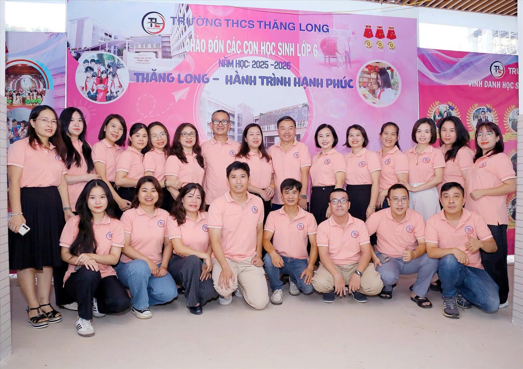 Trường THCS Thăng Long sẵn sàng chào đón học sinh khóa mới  Năm học 2025-2026